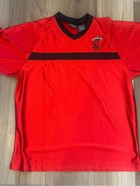 Pro Edge Miami Heat Red Jersey with Black Trim